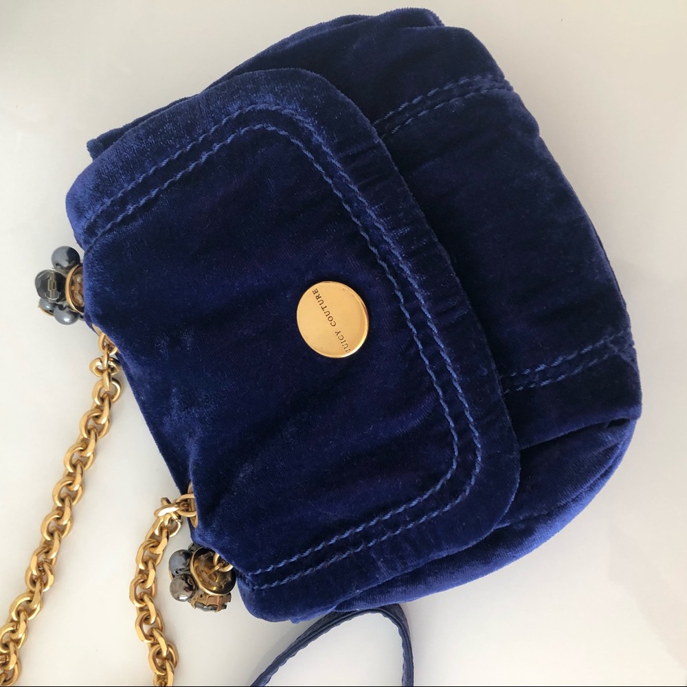 Juicy Couture velvet crossbody bag